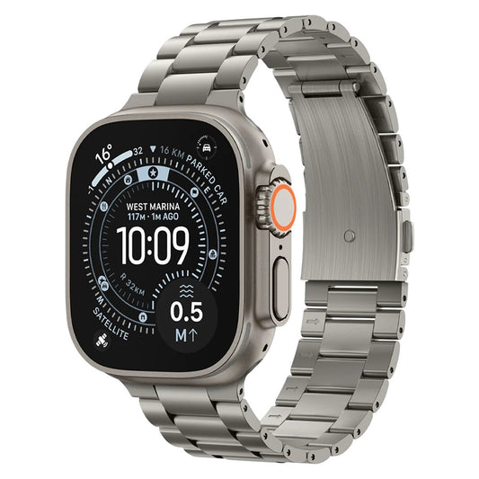 Pašček Spigen Modern Fit Titanium za Apple Watch 49 mm / 46 mm / 45 mm / 44 mm Series, siv AMP09105