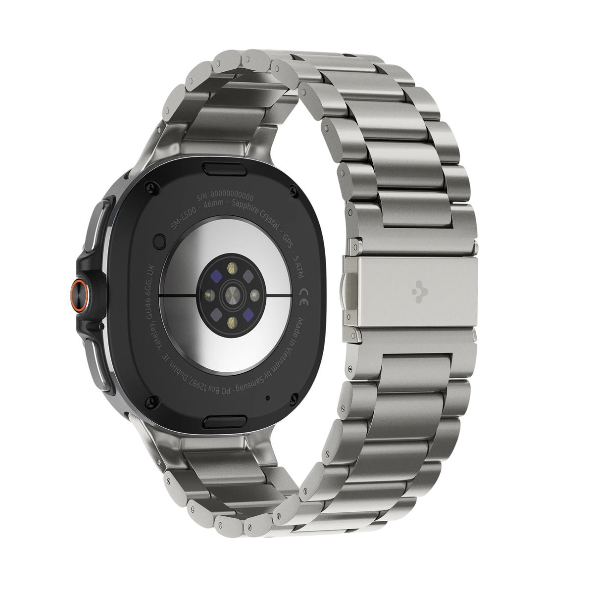 Pašček Spigen Modern Fit za Samsung Galaxy Watch9 / Watch8 / Watch8 Classic Series, Siva AMP10122