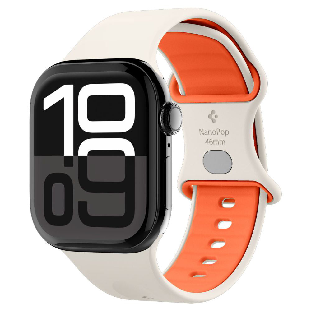 Pas Spigen Nano Pop za Apple Watch 42mm / 41mm / 40mm / 38mm Series, Bež