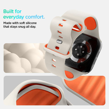Pas Spigen Nano Pop za Apple Watch 42mm / 41mm / 40mm / 38mm Series, Bež