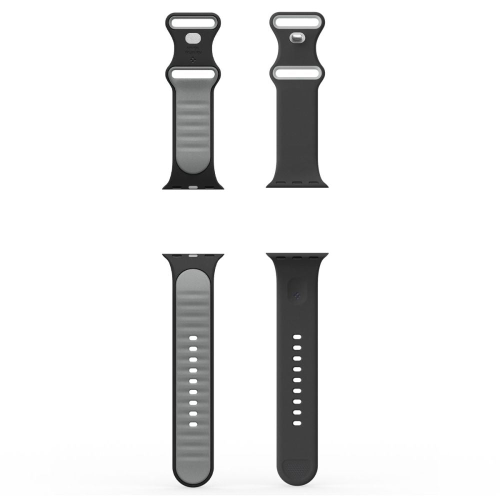 Pas Spigen Nano Pop za Apple Watch 42mm / 41mm / 40mm / 38mm Series, Črn