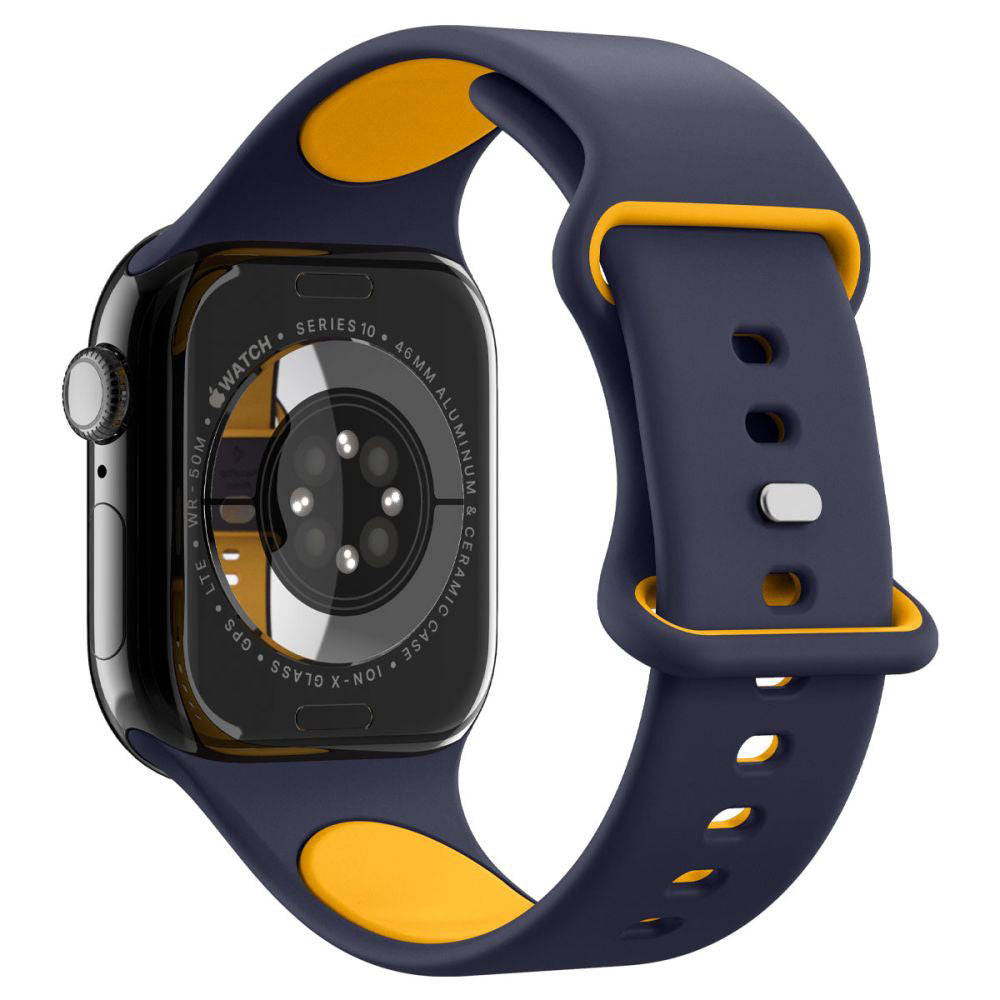 Pas Spigen Nano Pop za Apple Watch 49mm / 46mm / 45mm / 44mm / 42mm Series, Mornarsko modra AMP09322