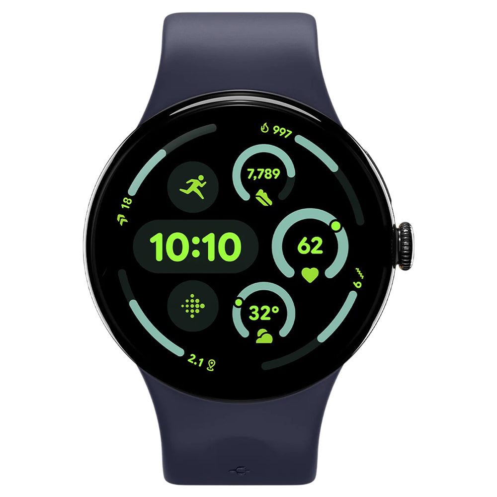Pašček Spigen Nano Pop za Google Pixel Watch 45mm serijo, temno moder AMP09490