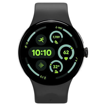 Pašček Spigen Nano Pop za Google Pixel Watch 45mm serijo, črn AMP09491
