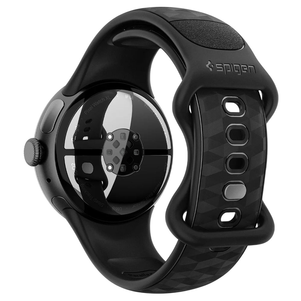 Pas Spigen Parallax za Google Pixel Watch 45mm Series, mat črn AMP10192