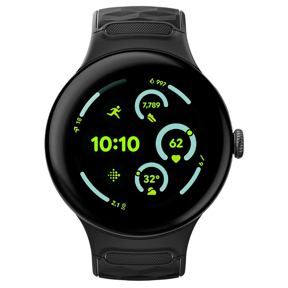 Pas Spigen Parallax za Google Pixel Watch 45mm Series, mat črn AMP10192