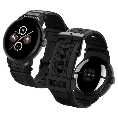 Trak Spigen Rugged za Google Pixel Watch 41mm Series, Črna AMP07556