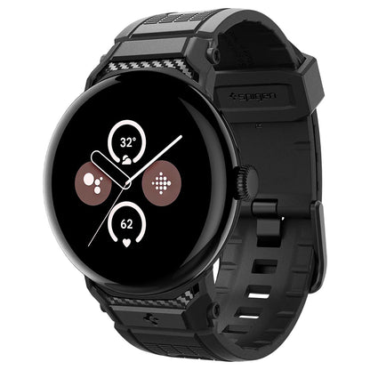 Trak Spigen Rugged za Google Pixel Watch 41mm Series, Črna AMP07556
