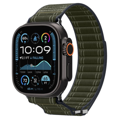 Spigen WBF0 Strap for Apple Watch 49mm / 46mm / 45mm / 44mm Series, Green AMP10142
