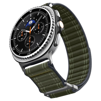 Pašček Spigen WBF0 za Samsung Galaxy Watch8 / Watch8 Classic Series, zelen AMP10154