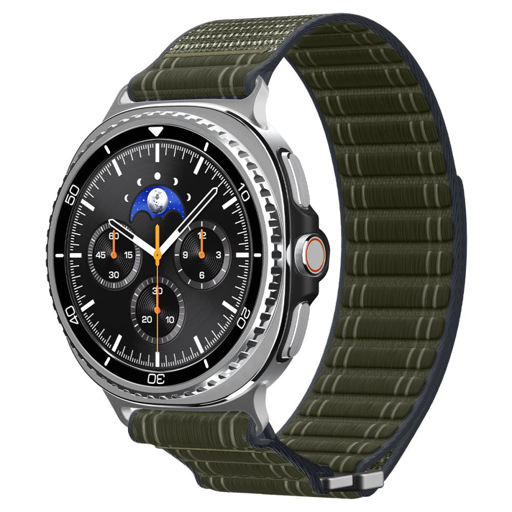 Pašček Spigen WBF0 za Samsung Galaxy Watch8 / Watch8 Classic Series, zelen AMP10154