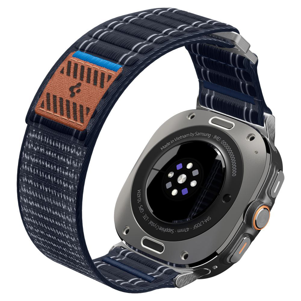 Pas Spigen WBF0 za Samsung Galaxy Watch Ultra, Mornarsko modra AMP10148