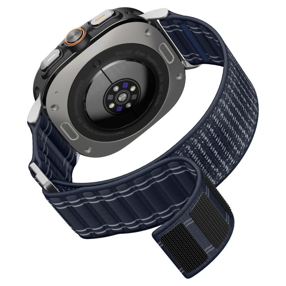 Pas Spigen WBF0 za Samsung Galaxy Watch Ultra, Mornarsko modra AMP10148