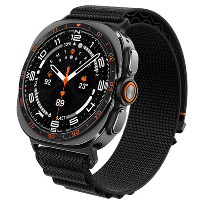 Pašček Spigen WBF1 za Samsung Galaxy Watch Ultra Series, črn AMP11613