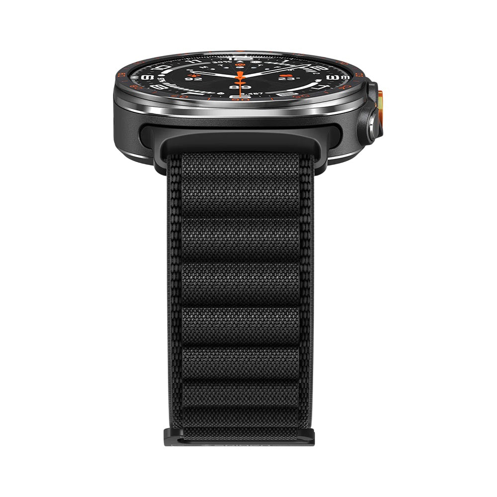 Pašček Spigen WBF1 za Samsung Galaxy Watch Ultra Series, črn AMP11613