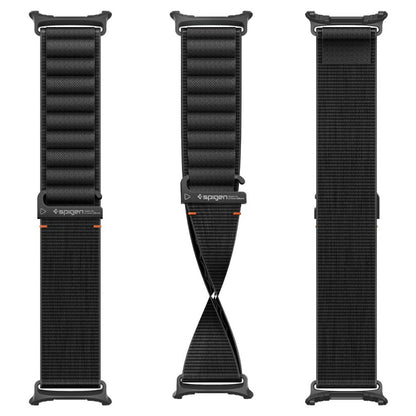 Pašček Spigen WBF1 za Samsung Galaxy Watch Ultra Series, črn AMP11613