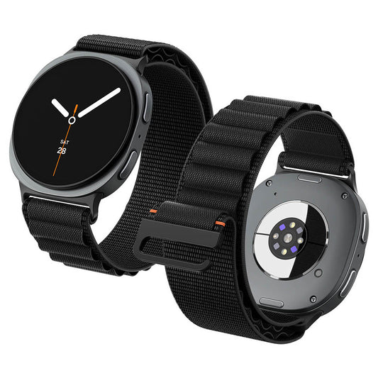 Pašček Spigen WBF1 za Samsung Galaxy Watch9 / Watch8 / Watch8 Classic Series, črn AMP11607