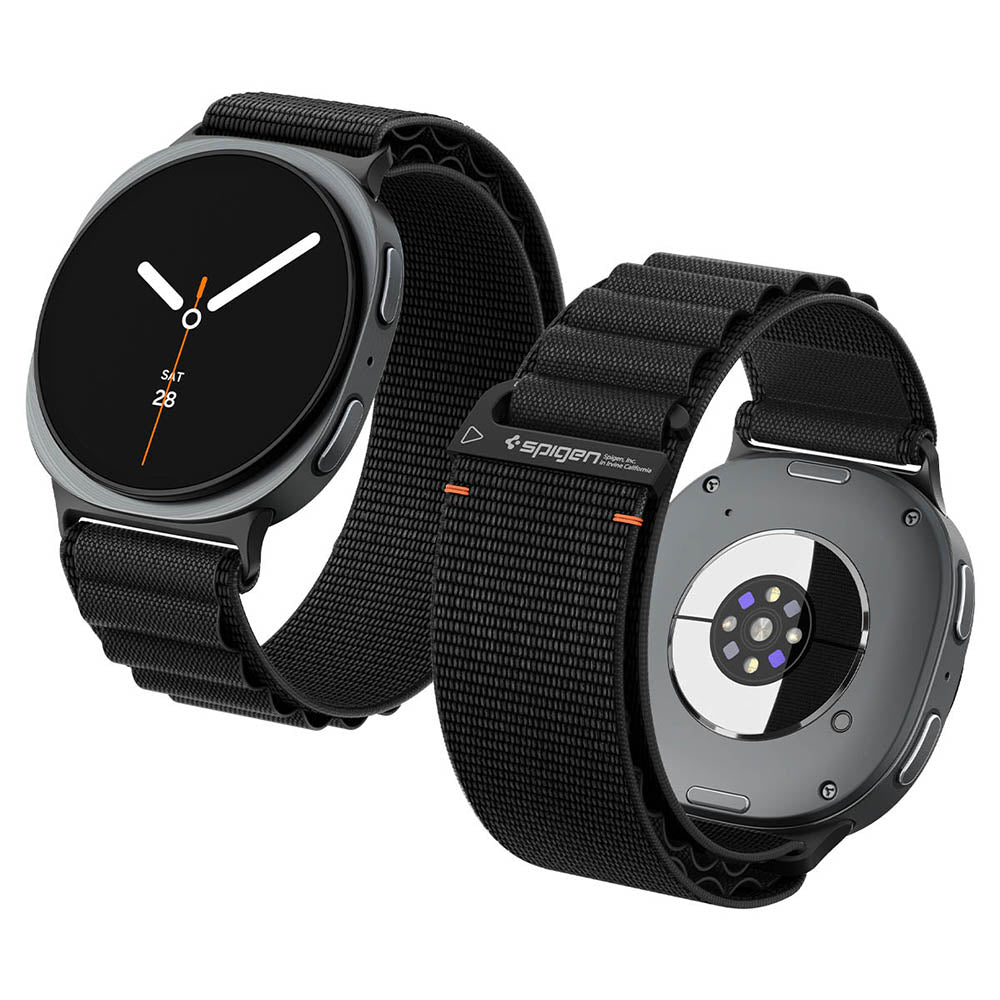 Pašček Spigen WBF1 za Samsung Galaxy Watch9 / Watch8 / Watch8 Classic Series, črn AMP11607
