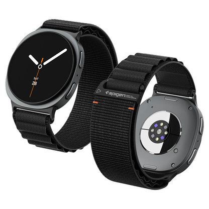 Pašček Spigen WBF1 za Samsung Galaxy Watch9 / Watch8 / Watch8 Classic Series, črn AMP11607