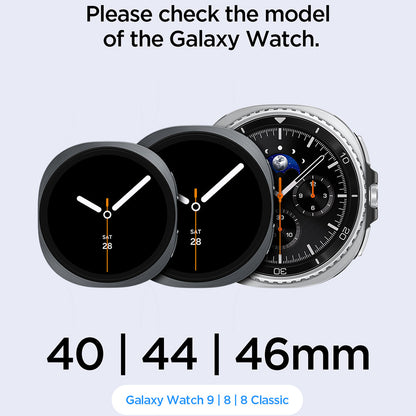 Pašček Spigen WBF1 za Samsung Galaxy Watch9 / Watch8 / Watch8 Classic Series, črn AMP11607