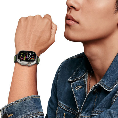 Pas Tech-Protect Iconband Line za Apple Watch 49mm / 46mm / 45mm / 44mm Series, Zelen