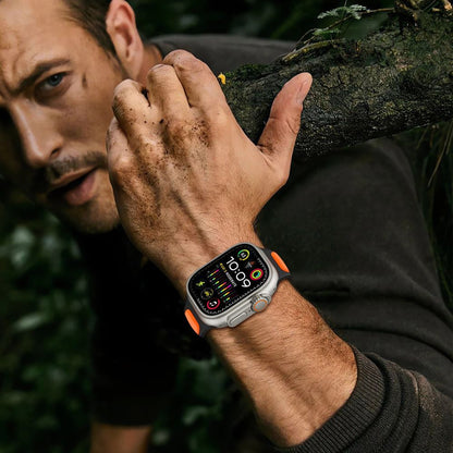 Pas Tech-Protect Iconband Line za Apple Watch 49mm / 46mm / 45mm / 44mm Series, Zelen