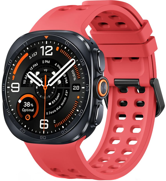 Trak Tech-Protect Silicone Air za Samsung Galaxy Watch9 / Watch8 / Watch8 Classic Series, rdeč