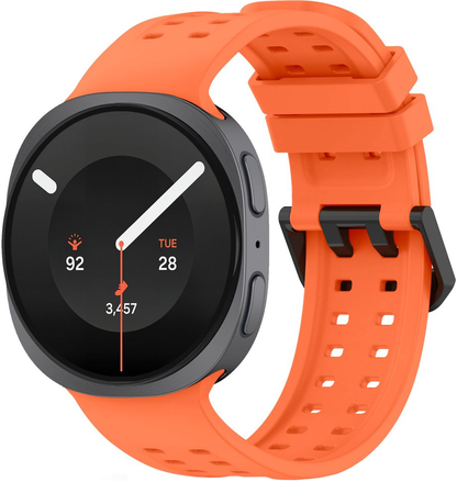 Trak Tech-Protect Silicone Air za Samsung Galaxy Watch9 / Watch8 / Watch8 Classic Series, oranžna