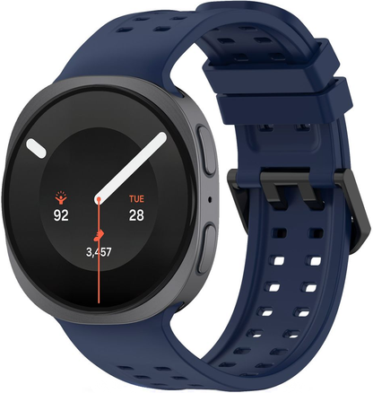 Trak Tech-Protect Silicone Air za Samsung Galaxy Watch9 / Watch8 / Watch8 Classic Series, mornarsko modra