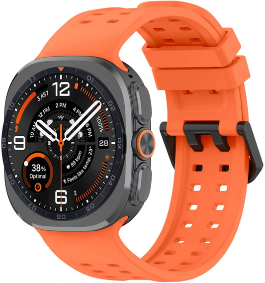 Pas Tech-Protect Silicone Air za Samsung Galaxy Watch Ultra Series, oranžna