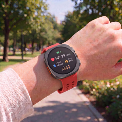 Trak Tech-Protect Silicone Air za Samsung Galaxy Watch9 / Watch8 / Watch8 Classic Series, rdeč