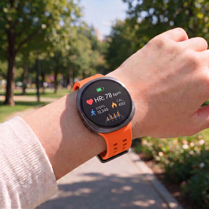Trak Tech-Protect Silicone Air za Samsung Galaxy Watch9 / Watch8 / Watch8 Classic Series, oranžna