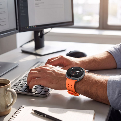 Trak Tech-Protect Silicone Air za Samsung Galaxy Watch9 / Watch8 / Watch8 Classic Series, oranžna
