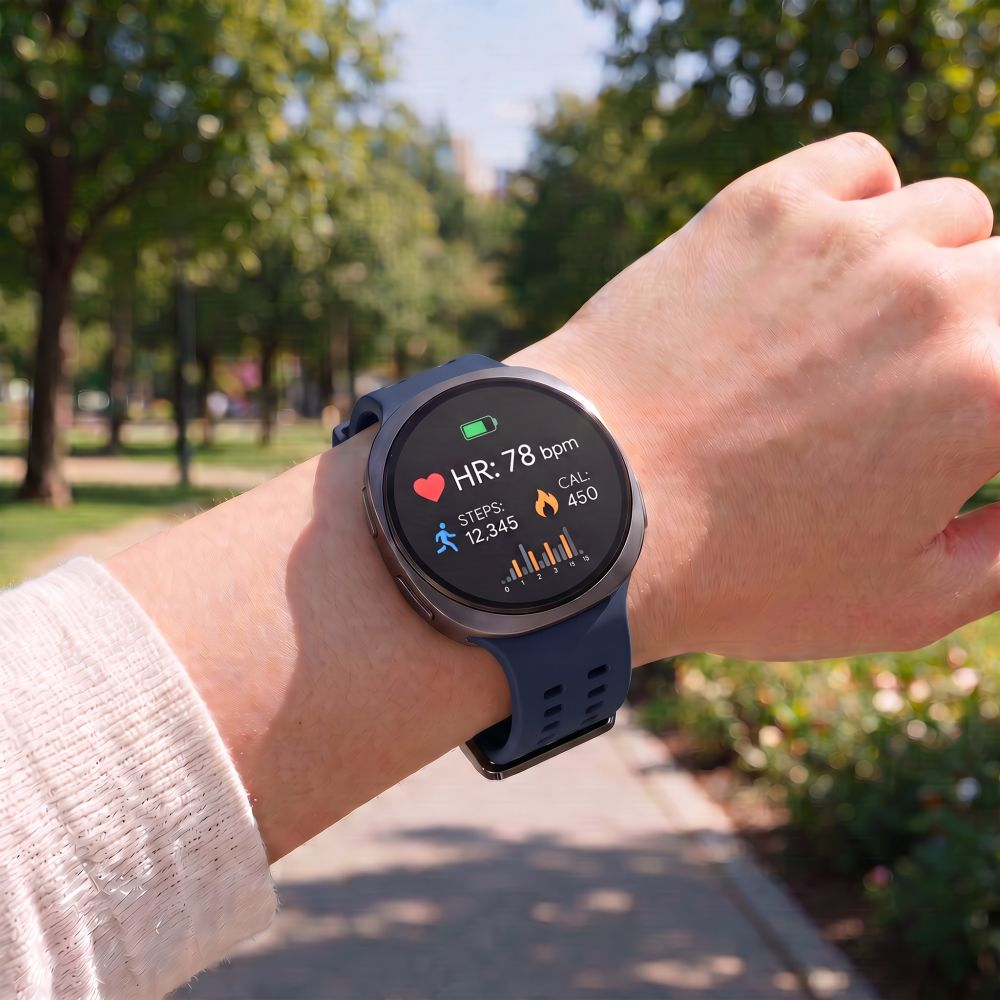 Trak Tech-Protect Silicone Air za Samsung Galaxy Watch9 / Watch8 / Watch8 Classic Series, mornarsko modra