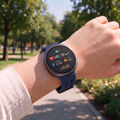 Trak Tech-Protect Silicone Air za Samsung Galaxy Watch9 / Watch8 / Watch8 Classic Series, mornarsko modra