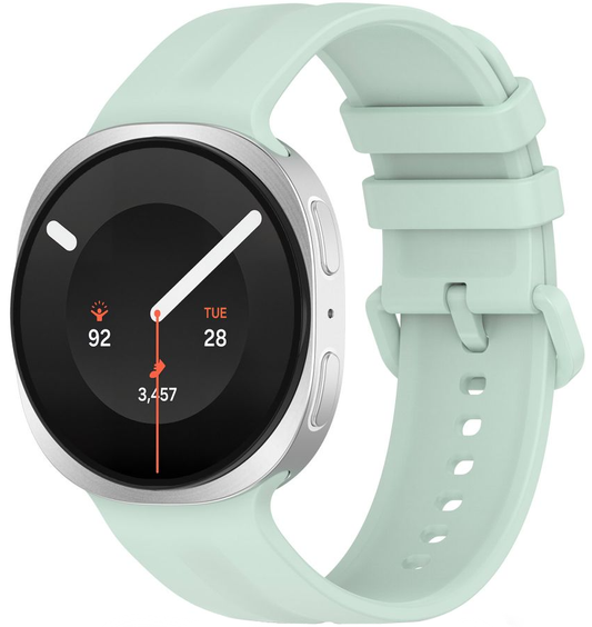 Trak Tech-Protect Silicone Evo za Samsung Galaxy Watch9 / Watch8 / Watch8 Classic Series, metežno zelena