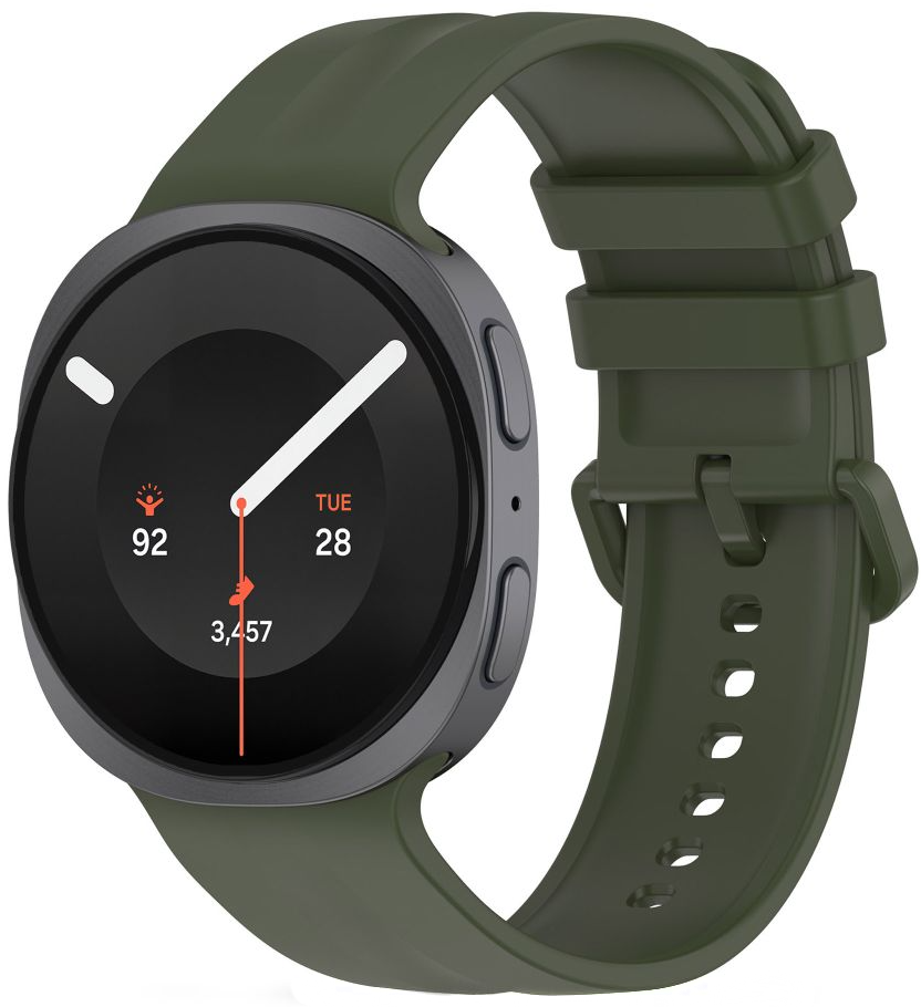 Trak Tech-Protect Silicone Evo za Samsung Galaxy Watch9 / Watch8 / Watch8 Classic Series, zelena