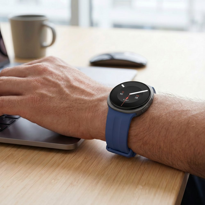 Trak Tech-Protect Silicone Evo za Samsung Galaxy Watch9 / Watch8 / Watch8 Classic Series, temno modra