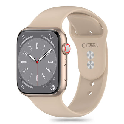 Pas Tech-Protect Silicone za Apple Watch 41mm / 40mm / 38mm Series, Bež