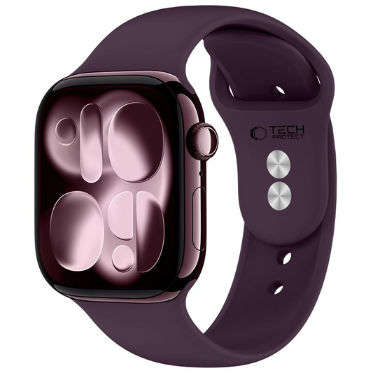 Trak Tech-Protect Silikonski za Apple Watch 42mm / 41mm / 40mm Serija, Vijolična