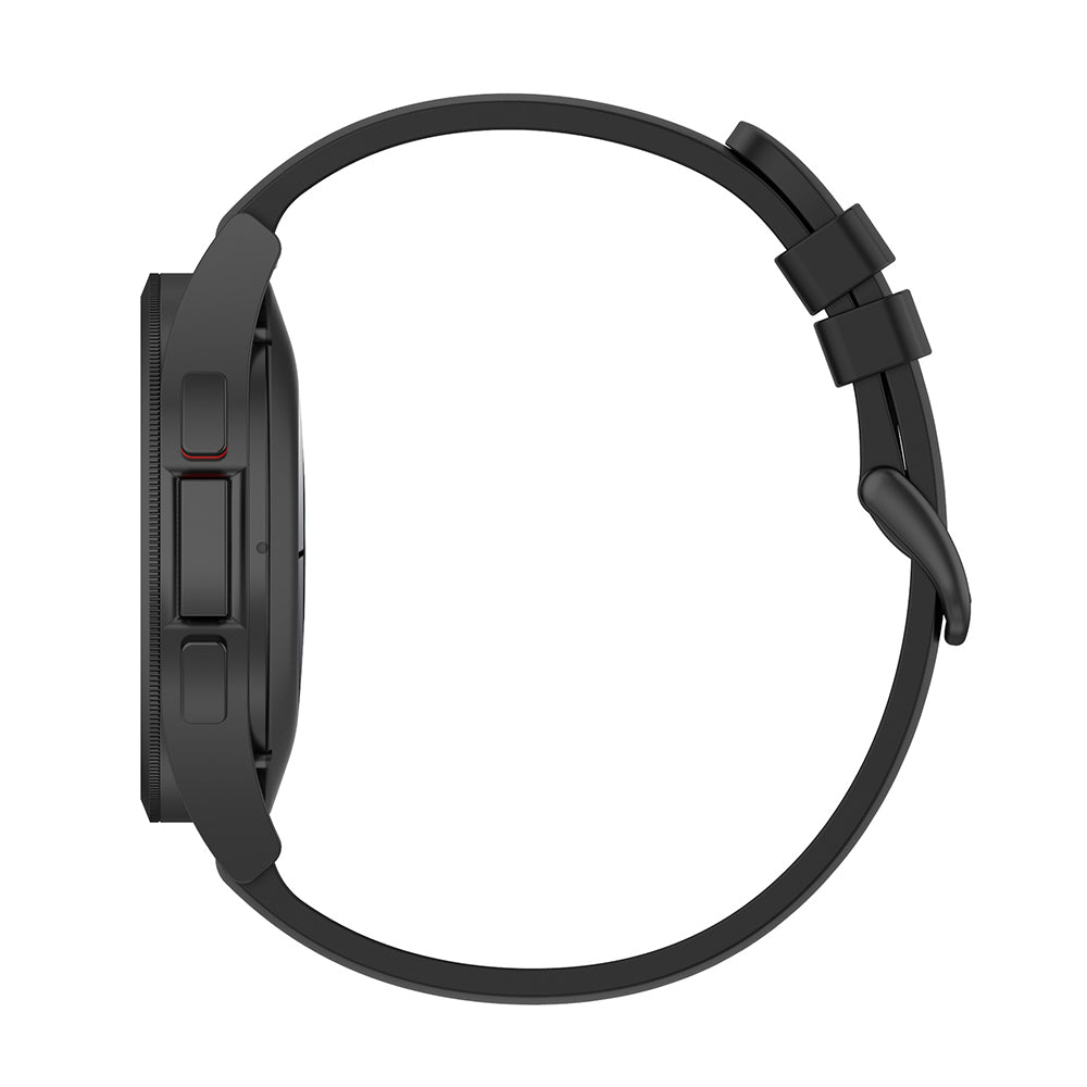 Pas Techsuit W001 za Samsung Galaxy Watch / Huawei Watch Series, 20mm, Črna