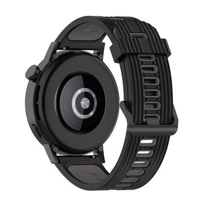 Pas Techsuit W002 za Huawei Watch / Xiaomi Watch Series, 22mm, Črna