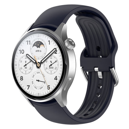 Pas Techsuit W003 za Huawei Watch / Xiaomi Watch Series, 22mm, Mornarsko modra