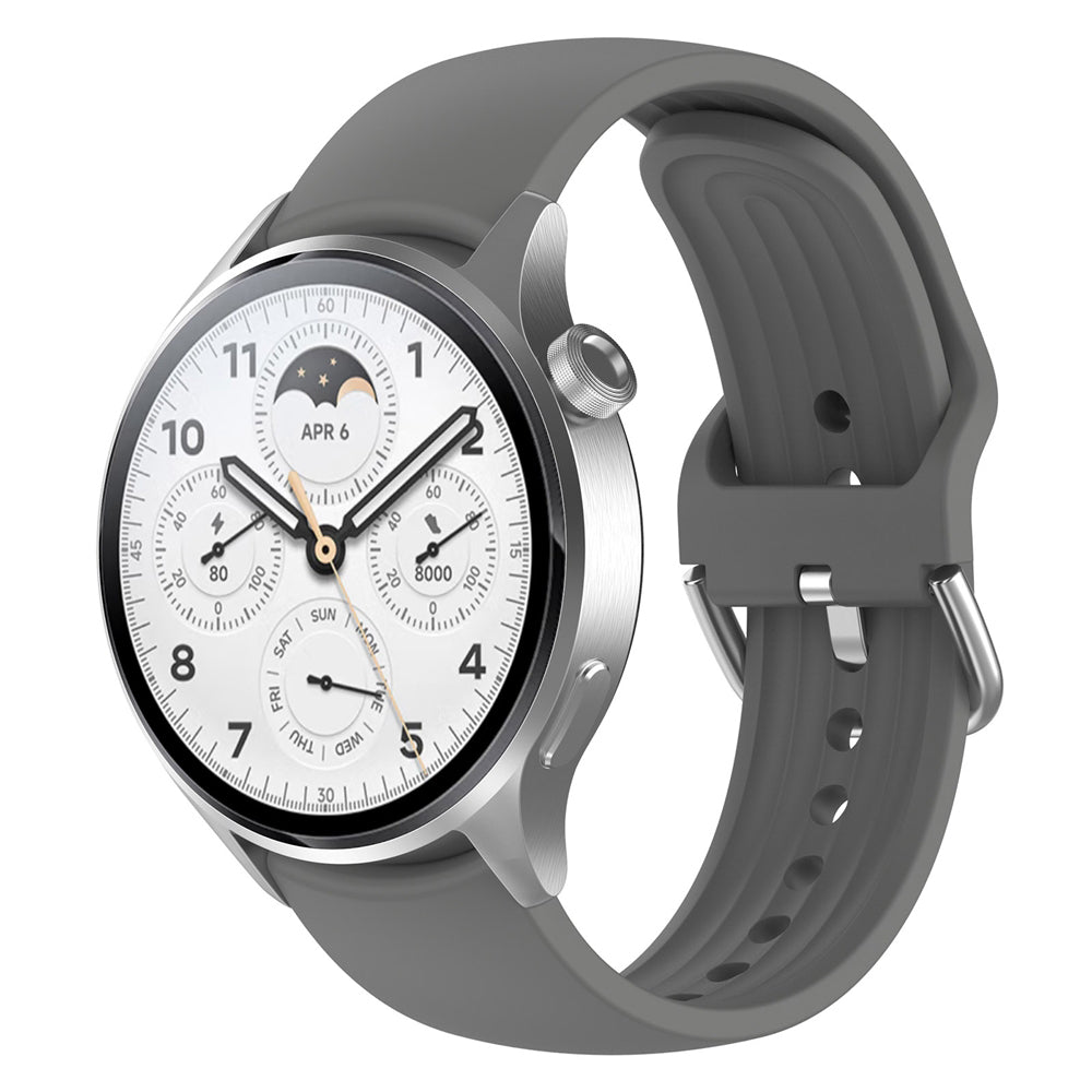 Pas Techsuit W003 za Huawei Watch / Xiaomi Watch Series, 22mm, Siva