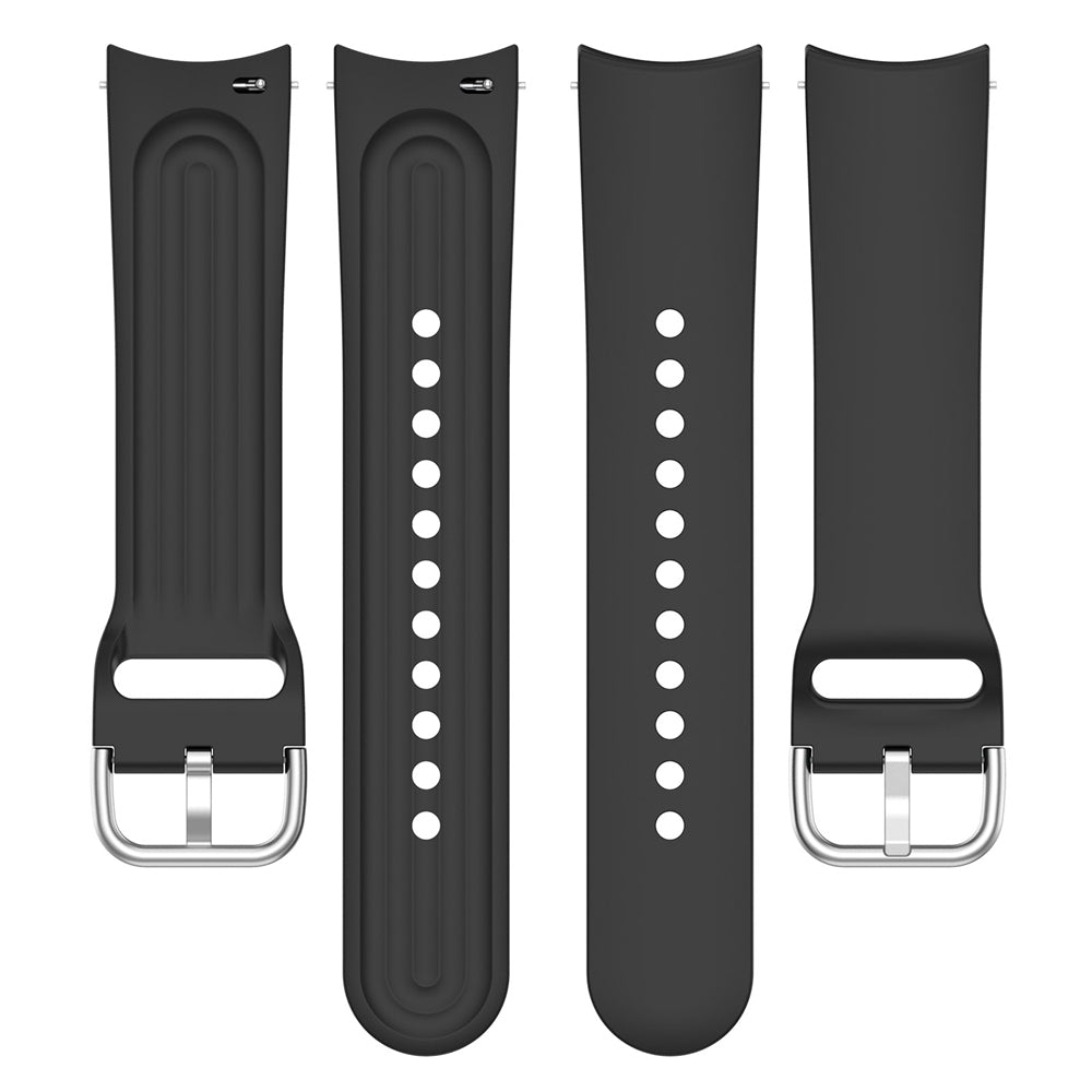 Pas Techsuit W003 za Huawei Watch / Xiaomi Watch Series, 22mm, Črna