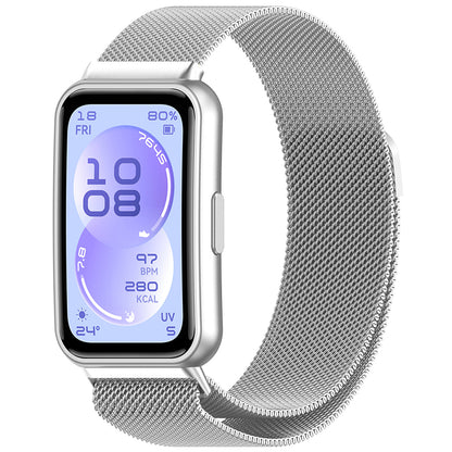 Pas Techsuit W009 za Huawei Band 11 / 11 Pro, Srebrn
