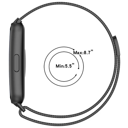 Pas Techsuit W009 za Huawei Band 11 / 11 Pro, Črna