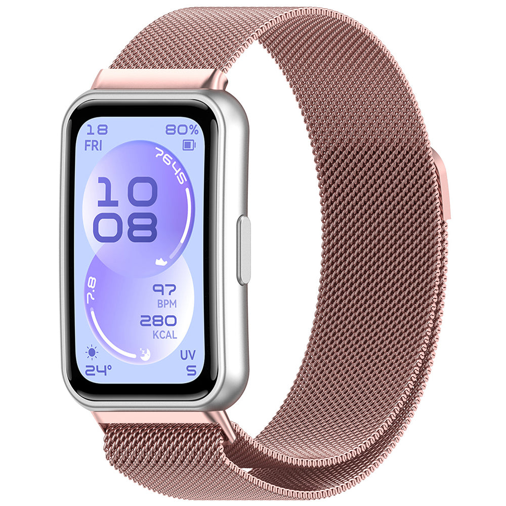 Pas Techsuit W009 za Huawei Band 11 / 11 Pro, Roza