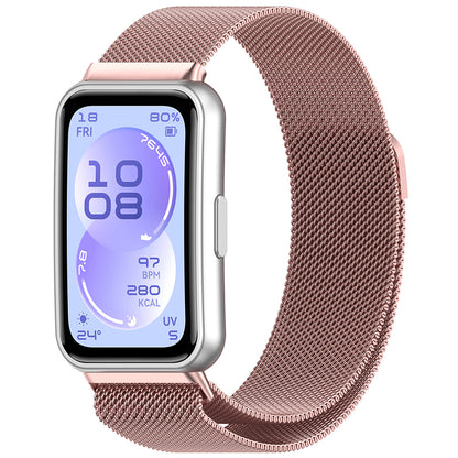 Pas Techsuit W009 za Huawei Band 11 / 11 Pro, Roza