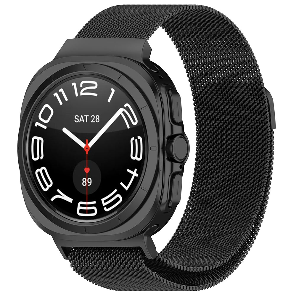 Pas Techsuit W009 za Samsung Galaxy Watch Ultra, Črna